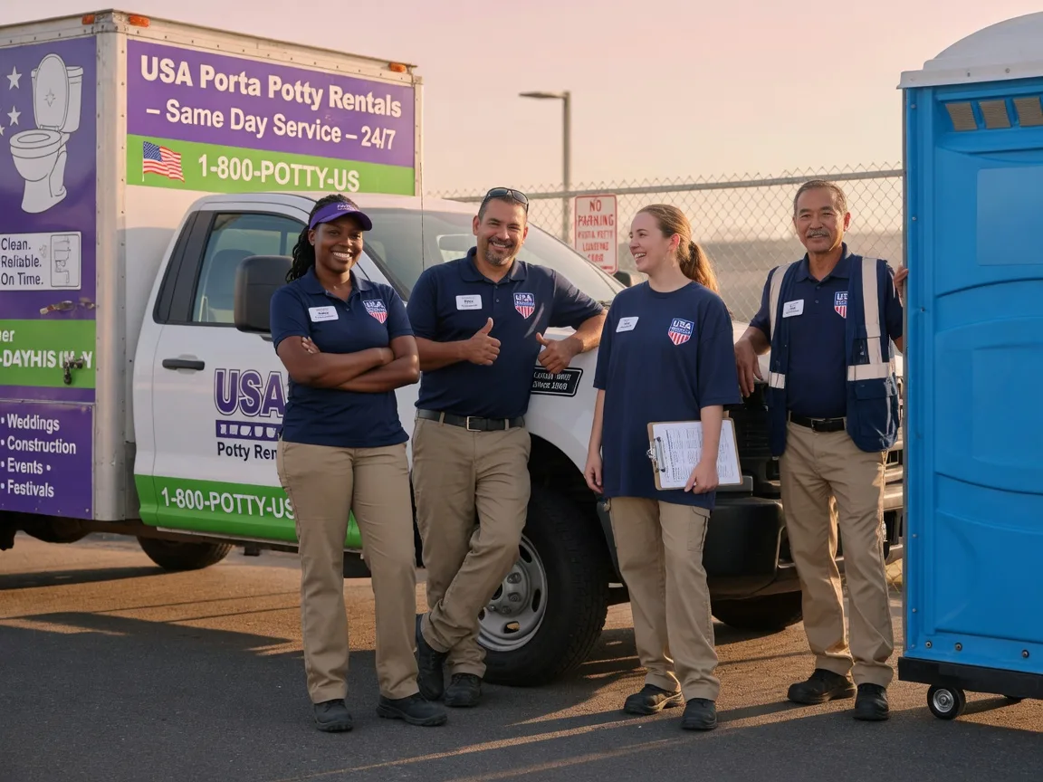 Porta Potty Rental company in San Bruno, CA